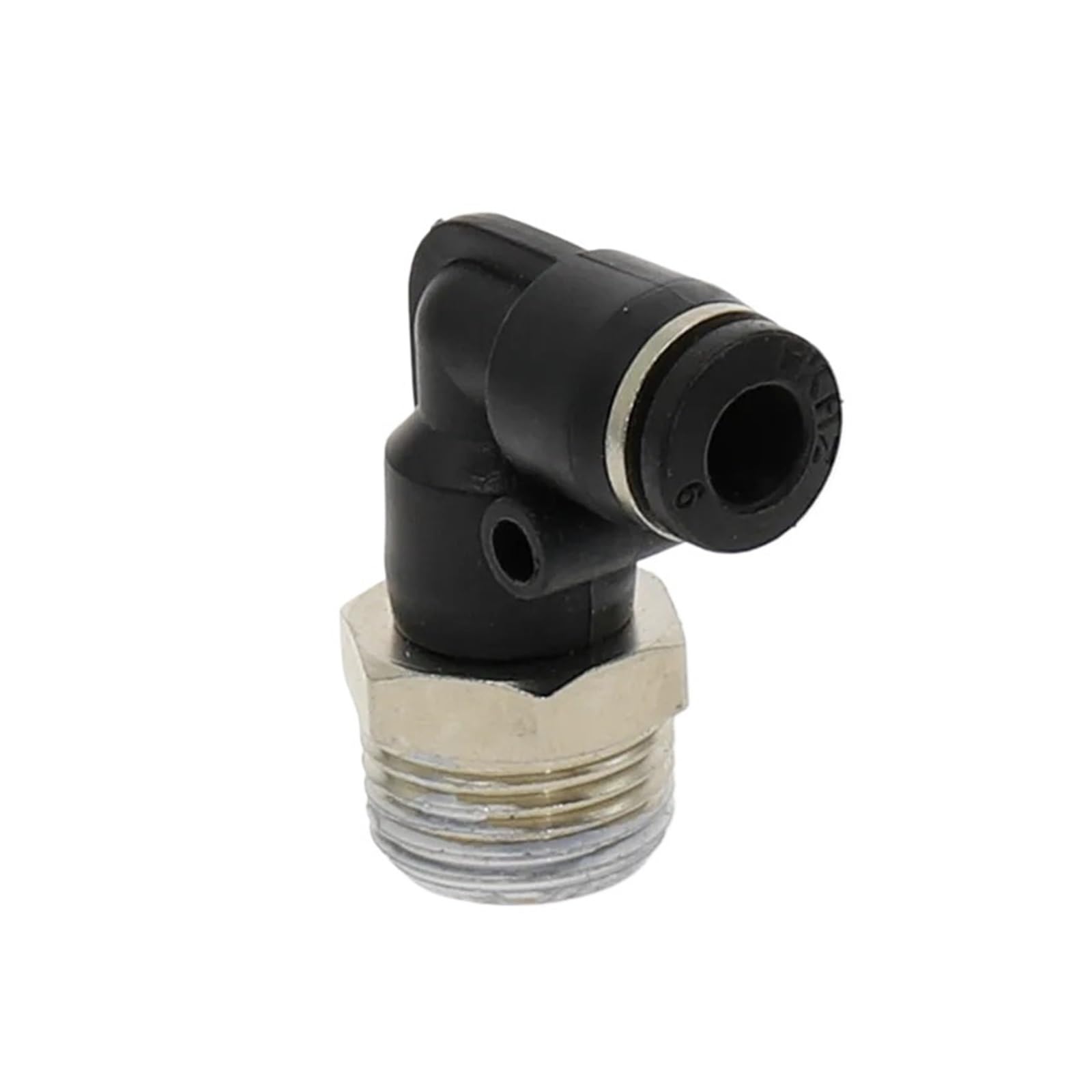 50 Stück PL-Gewinde-Winkel-Pneumatikanschluss, Schlauch-Schnellmontage, Rohrverbinder, pneumatische Komponenten, 4–16 mm, PL6-01, PL8-02, PL12-03(10mm OD Tube,1/2")