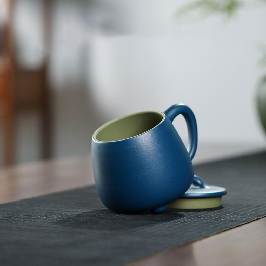 Matcha kubki gliniana filiżanka do herbaty fioletowy piasek kubek ręcznie robiony duża pojemność biurowa filiżanka do herbaty nauka popołudniowa herbata shuib zestaw do herbaty kubek zaparzacz do