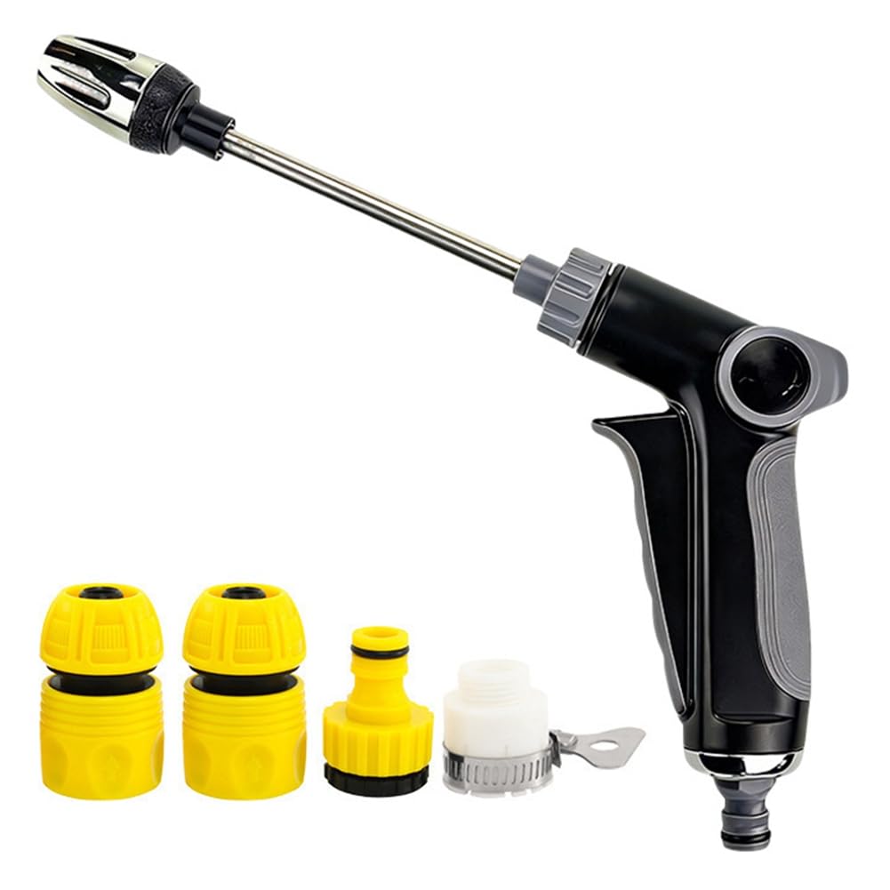 Ctrlzs Water Sprayer High Pressure Sprinkler Water Cleaning Tool For Garden Hose With Metal Connectors Garden Lawn Watering Hose Nozzle