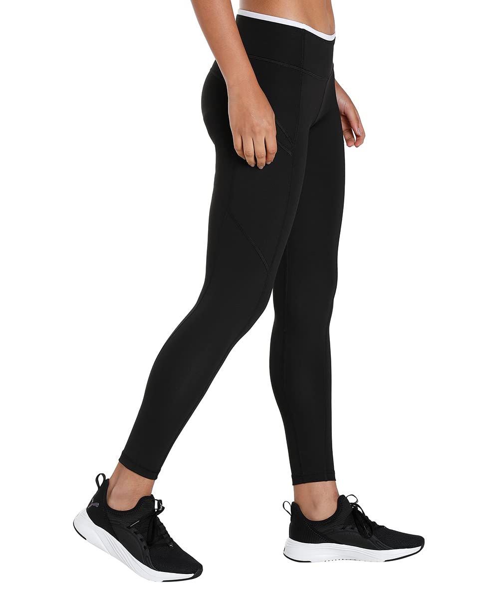Puma Legginsy damskie skinny, Czarny, 36