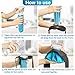 Ice Bags for Injuries Reusable: Ohuhu 3 Packs Ice Cold Packs with 2 Wrap Ice Bag Hot Water Hot & Cold Therapy Pain Relief for Knee Leg Injury No-Leak Waterproof Ice Bags 3 Sizes 6