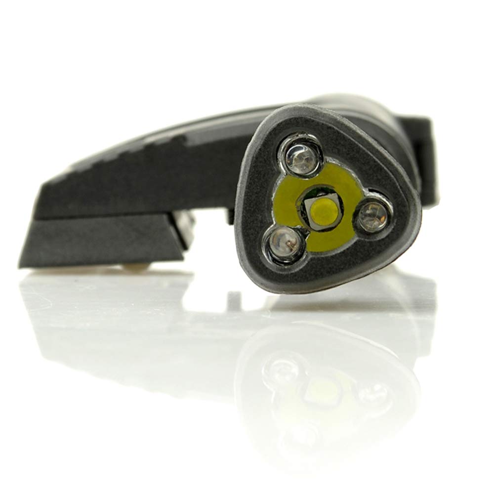 Torcia Tattica Militare per Casco MPLS, 4 Modalità, Torcia di Sopravvivenza di Sicurezza, Luci di Segnalazione, Strumento di Illuminazione per Caccia e Attività All'Aperto