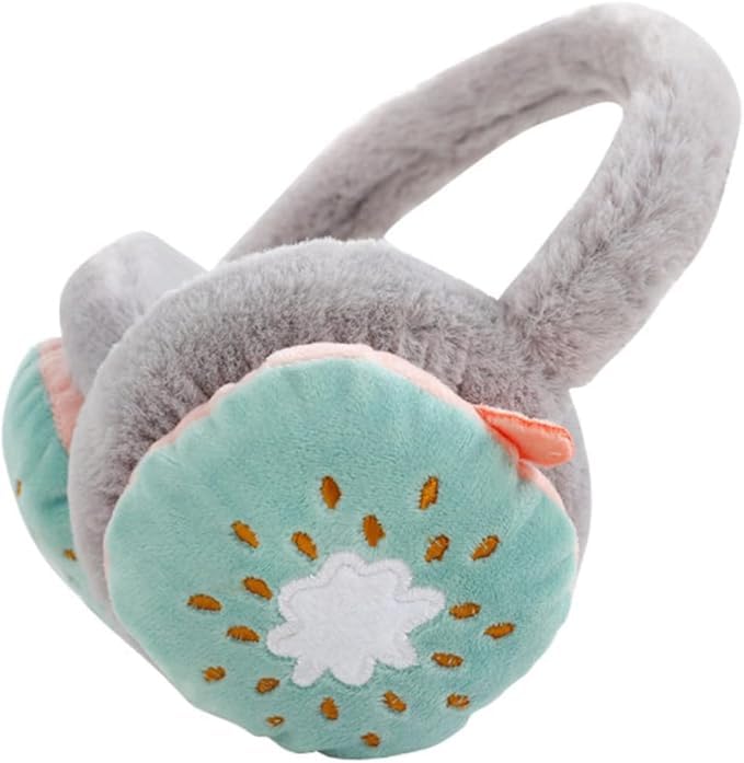DDS STORE Winter Warm Folding Ear Muffs - Adjustable, Cartoon, Cold Earmuffs For Women & Children-image-4
