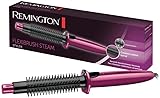 Remington heiße Rundbürste mit Dampf-System CB4N für Wellen, Locken und Volumen, pink/schwarz
