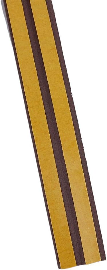 Sevenfly Keeping Fun Indoor Weather Stripping,Self Adhesive Foam Window Seal Strip for Doors and Windows Soundproofing Weatherstrip Gap Blocker(Brown)