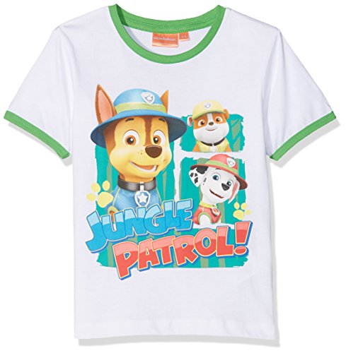 Nickelodeon Paw Patrol Jungle T-Shirt Bambini e