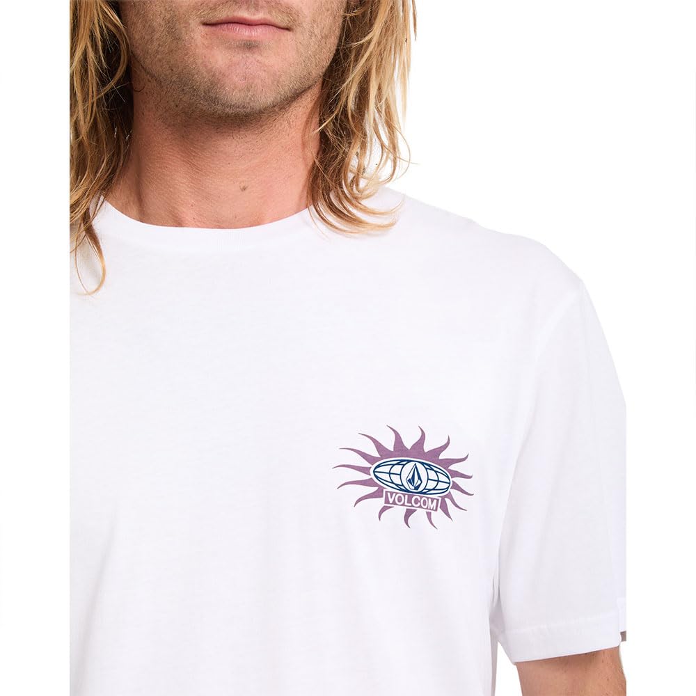 Volcom Camiseta De Manga Corta Sunlog Basic L
