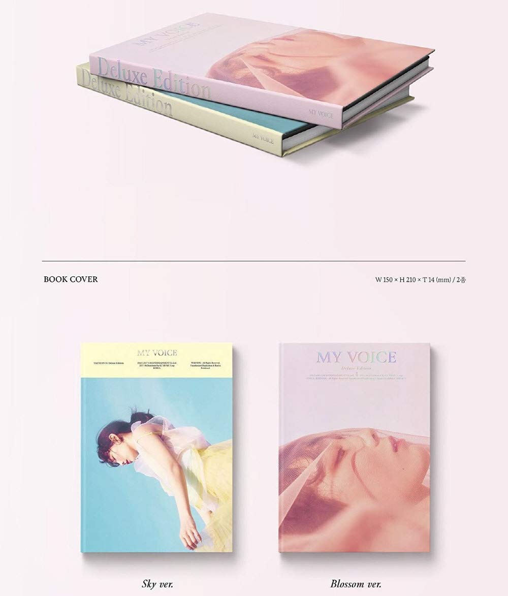 TAEYEON MY VOICE (Deluxe Edition)　トレカ付き TAEYEON MY VOICE (Deluxe Edition) トレカ付き TAEYEON 1st