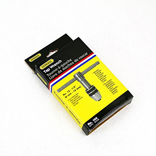 Image of General Tools 166 Plain Tap Wrench, Capacity No.12 to 1 /2-Inch