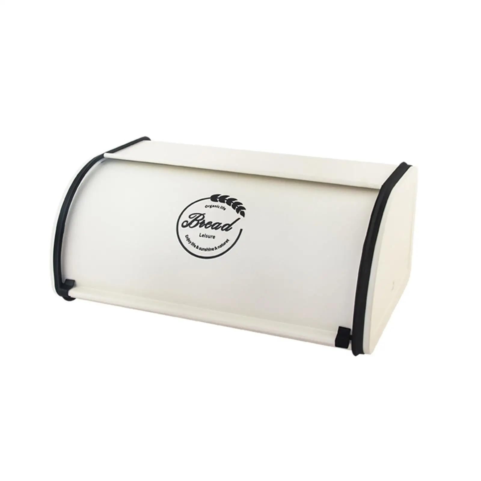MWAHJU Bread Bin Decorative Iron Practical With Lid For Kitchen