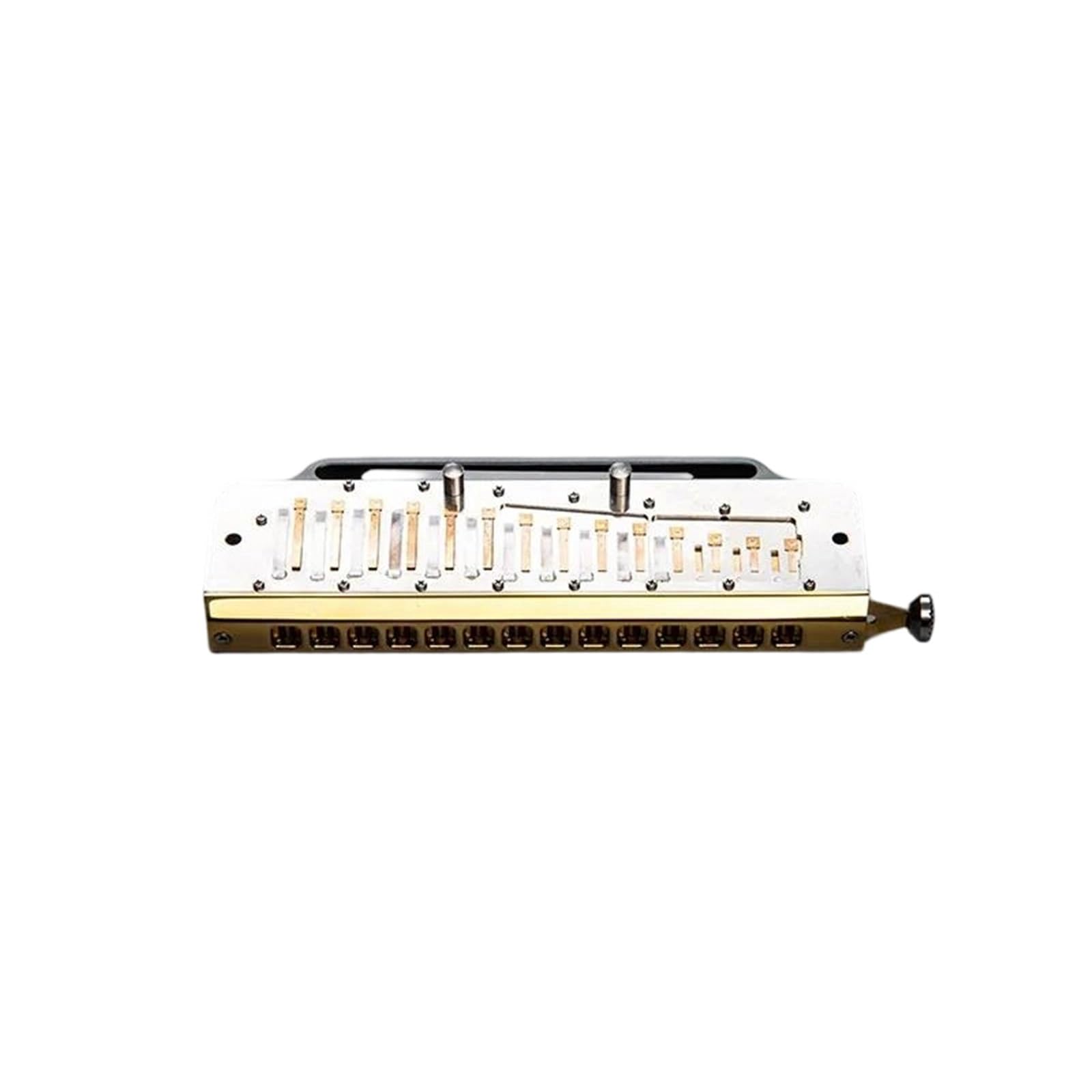 Harmonijka Harmonijka Chromatyczna Tonacja C 14-otworowego Ustnika Armonica | Harmonijka chromatyczna Klucz C 14-otworowa Armonica Usta Organy Harfa Aluminiowy grzebień Instrumenty muzyczne