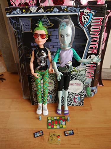 Monster High Lot de 2 mansters Gil Webber et Deuce Gorgon
