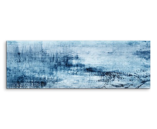 150 x 50 cm quadro - colore blu Petrol Panorama