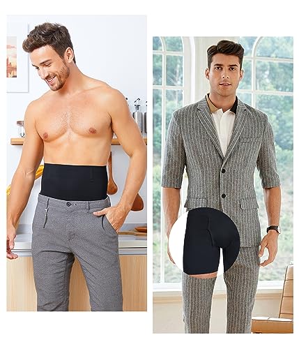 Men’s Shapewear Tummy Control Shorts Slimming Body Shaper High Waist Compression Boxers Briefs 5