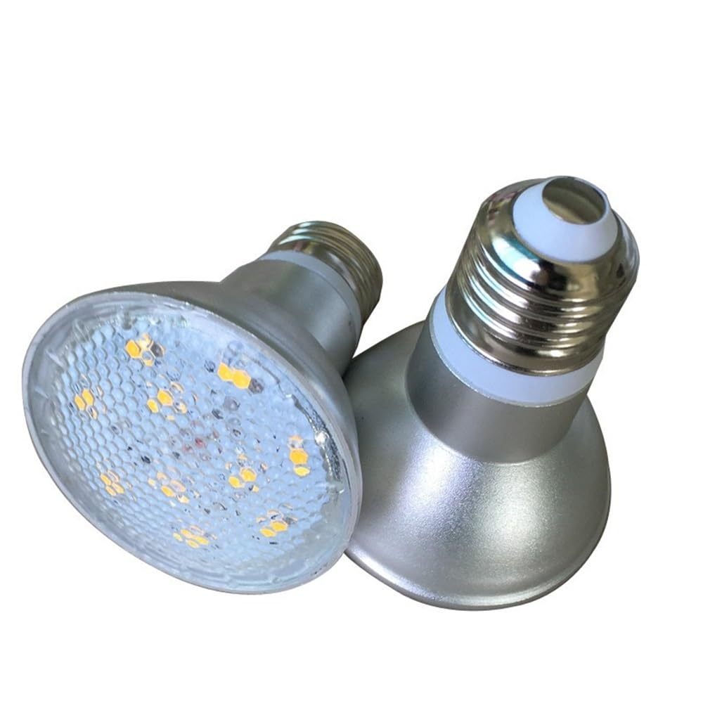 KJXP, Paquete de 4, foco PAR LED AC85-265V E27 Iluminación interior
