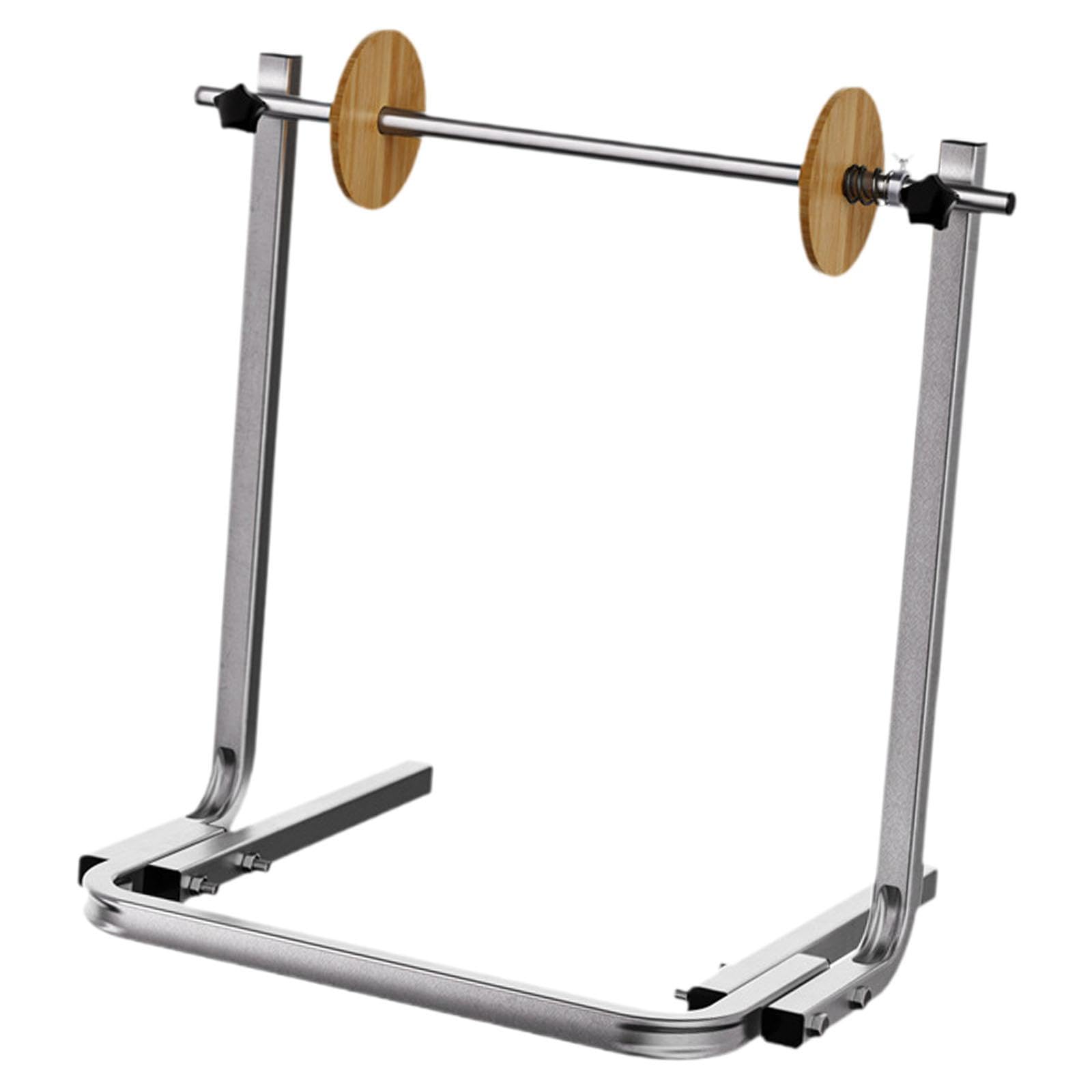 Dérouleur de Rouleau de Papier Support sur Pied Distributeur d'Emballage Acier Galvanisé 50 cm