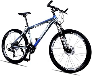 Mountain Bike, Mountain Bike Aluminum Alloy 26 inch Mountain Bike 27 Speed Off-Road Adult Speed Mountain Men and Women Bicycle,C,30 Speed