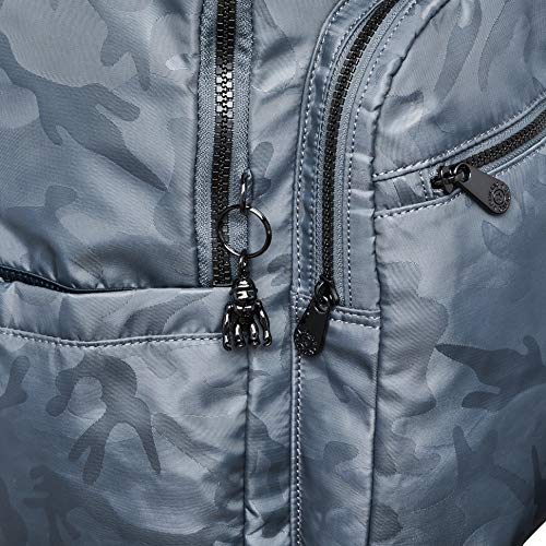 Mochila Kipling Seoul Cinza