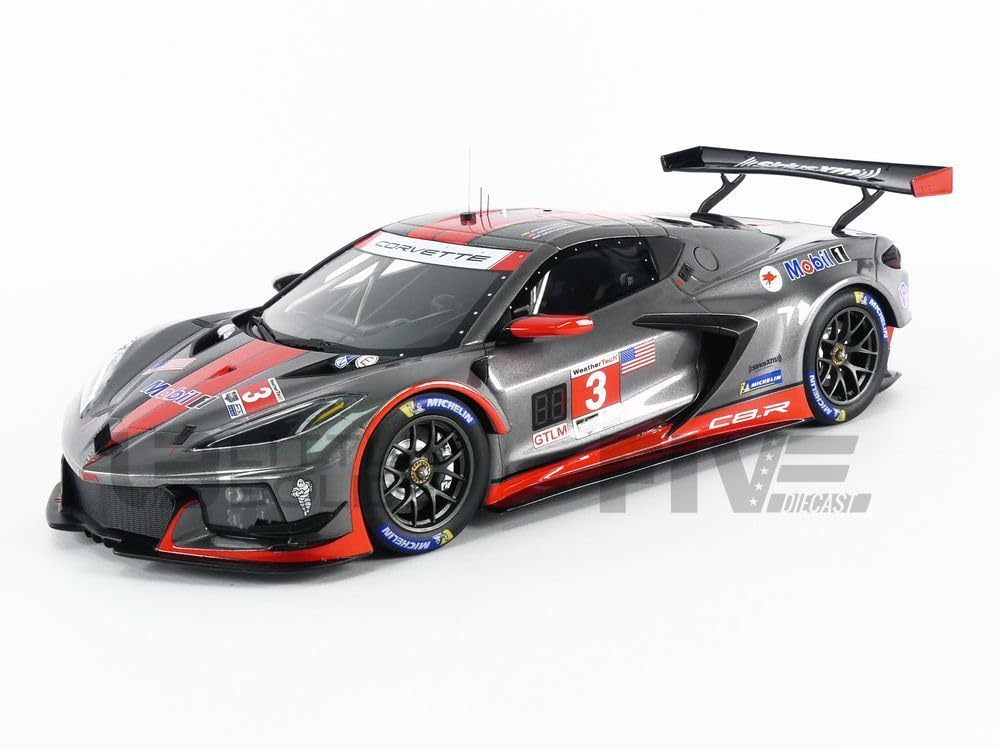 シボレー コルベット IMSA セブリング12時間 (グレー) チェイスカー Amazon | TOP SPEED 1/18 シボレー コルベット C8.R IMSA