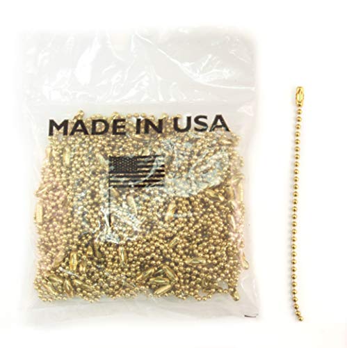 Brass Plated Ball Chains, 4