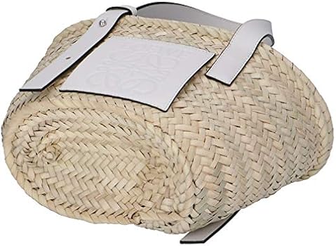 ロエベ かごバッグ スモール バスケットバッグ スモール（ヤシの葉&カーフ） ベージュ - LOEWE