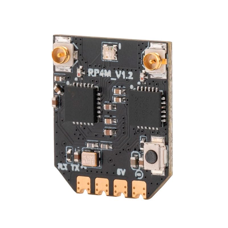 Image of Radiomaster ELRS Receiver RP4TD-M 2.4GHz ExpressLRS Nano Receiver with 79mm UFL T Dual Antenna for FPV Drone /Tiny Whoop /Fixed-Wing RC Plane