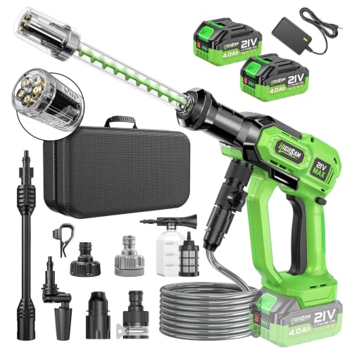 Cordless Portable Washer for Car,Brushless Battery Operated...
