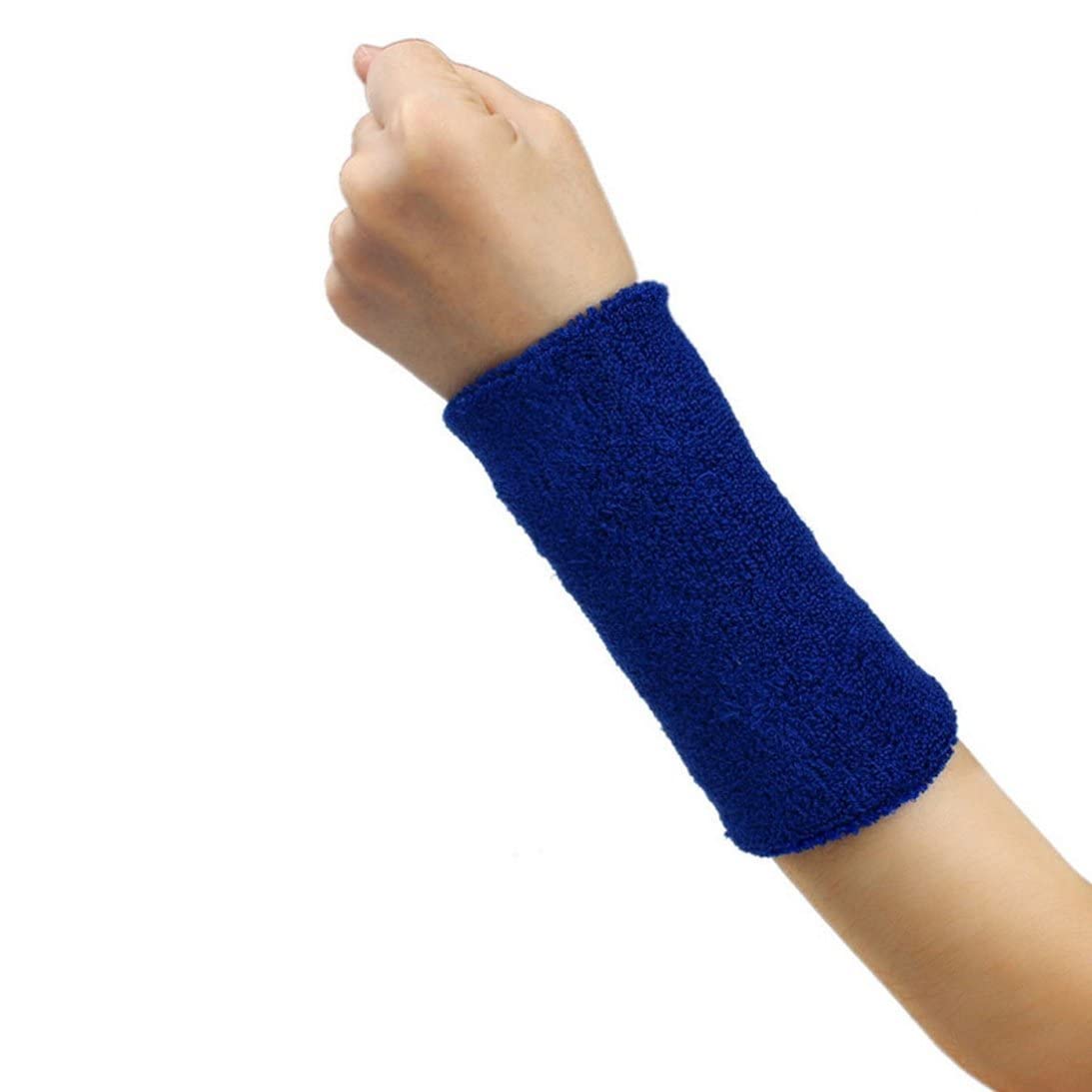 Spanco 1 Piece 6 Inch Long Cotton Material Wristband for All Sports ,Gym ,Workout ,Yoga & Fitness (B0914RPMM7) Amazon Price History, Amazon Price Tracker