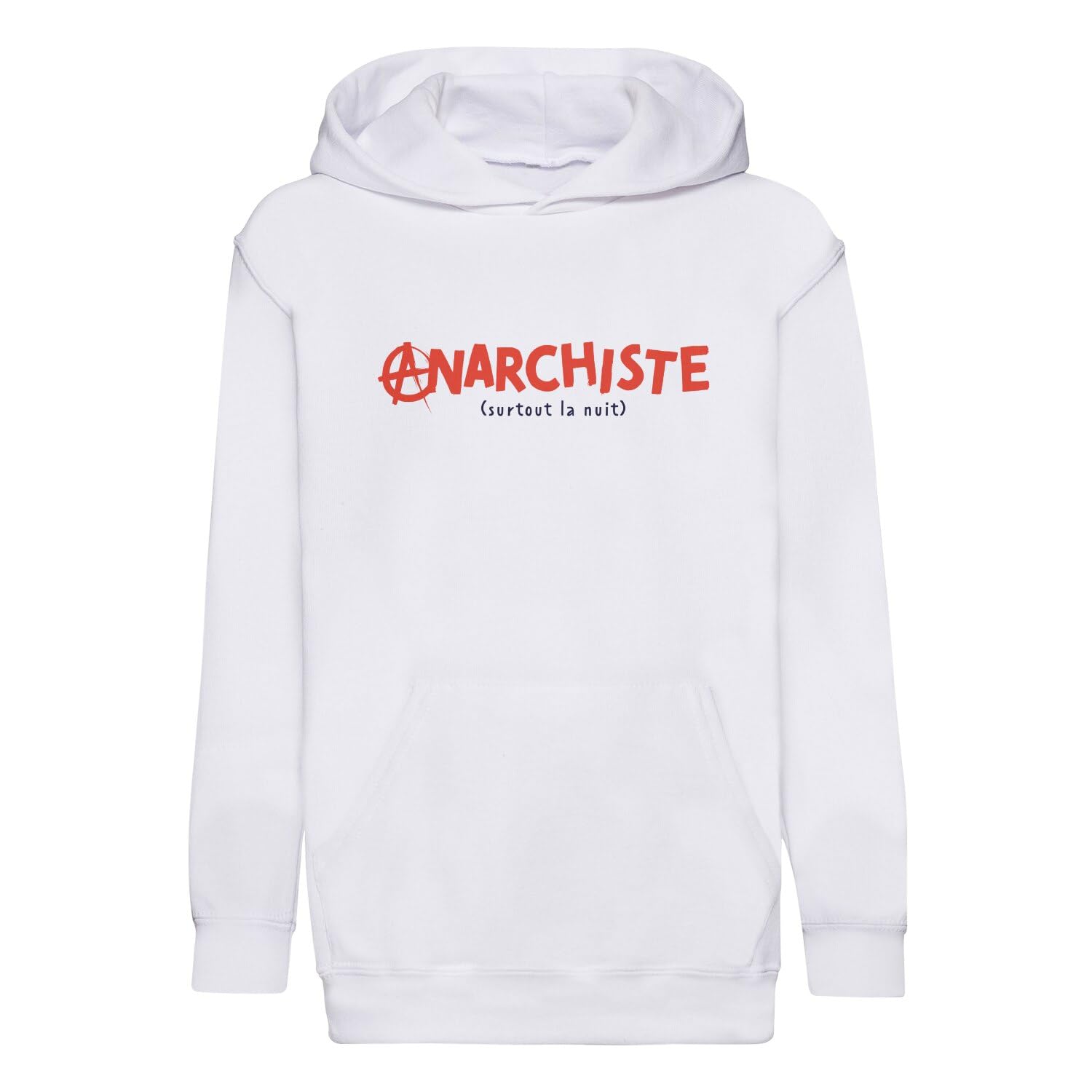 Sweat à capuche enfant anarchiste pour les soirées pyjama drôles et les sorties fraîches de nuit