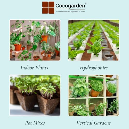 Image of Cocogarden Cocopeat Powder - 10 KG, Ready to Use Form for Indoor & Outdoor Home Garden, Potting Plants, Terrace Gardening