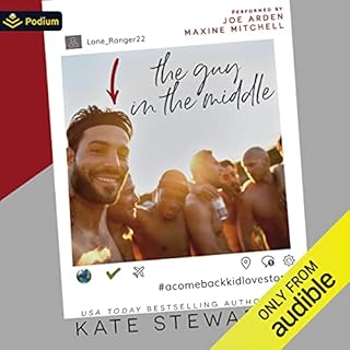 The Guy in the Middle Audiolibro Por Kate Stewart arte de portada