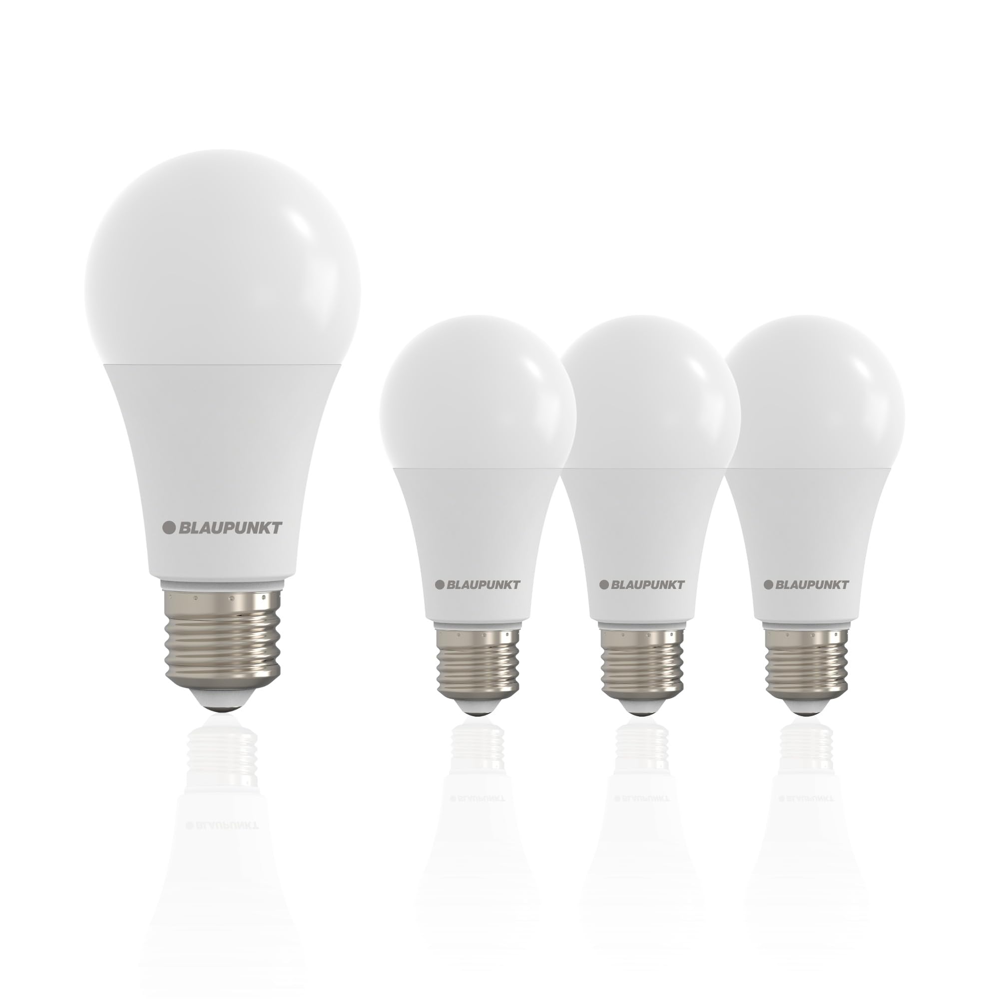 BLAUPUNKT E27 A65 LED Lamp 18W Balanced White Replaces 150-180W, 4-Pack