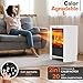 Imagen de TRESKO Chimenea eléctrica Calefacción 2000 W