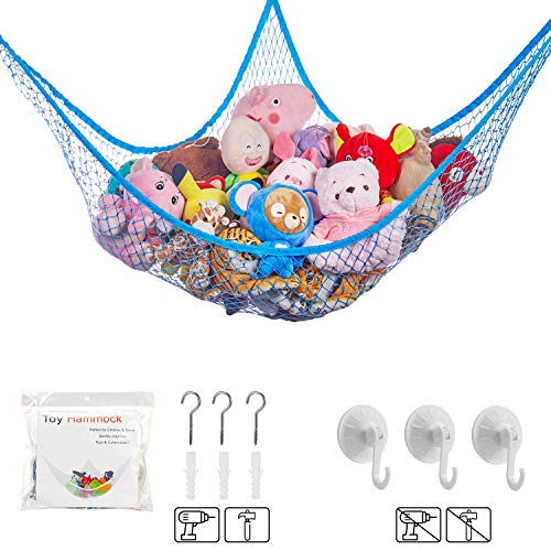Stuffed Animal Hammock, Stuffed Animals Toy Storage Net, G-Helper 70 inch Extra Large