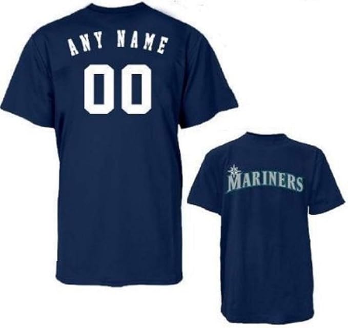 seattle mariners personalized jersey