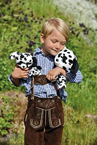 NICI GLUBSCHIS Dalmatiner Dottino 15 cm Kuscheltier aus weichem Plüsch, niedliches Plüschtier zum Kuscheln und Spielen, für Kinder & Erwachsene, 48695, tolle Geschenkidee, schwarz-weiß