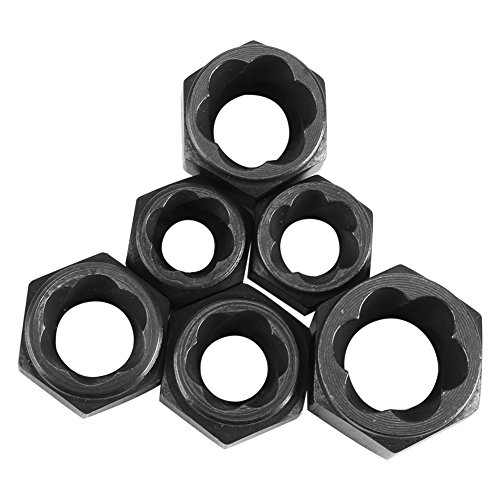 10pcs 9-19mm écrou Kit de solvant de boulon, Extracteur de Boulon Verrouillage, outil d'extraction de goujon brisé de tête de vis fixé avec le boîtier de rangement