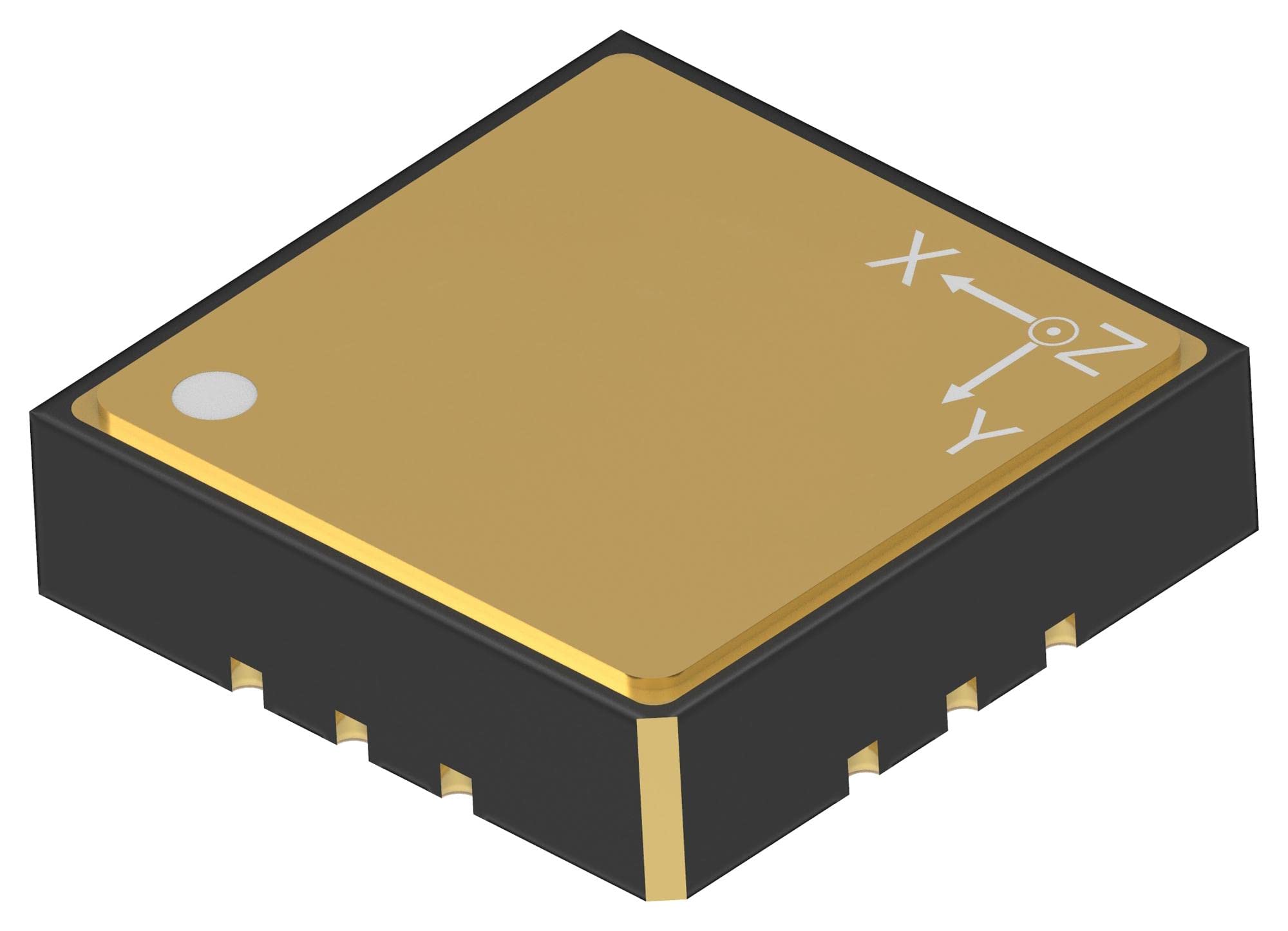MEMS Acelerómetro analógico, LCC-12, MEMS Sensor de acelerómetros IC, cantidad 1 | 830M1-0500