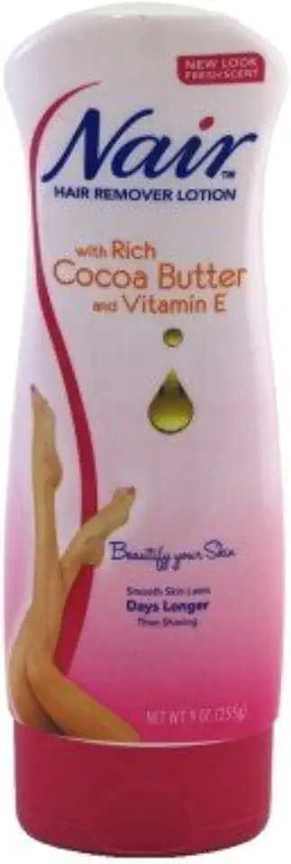 Nair Hair Remover Lotion Cocoa Butter &amp; Vitamin E 255g by Nair