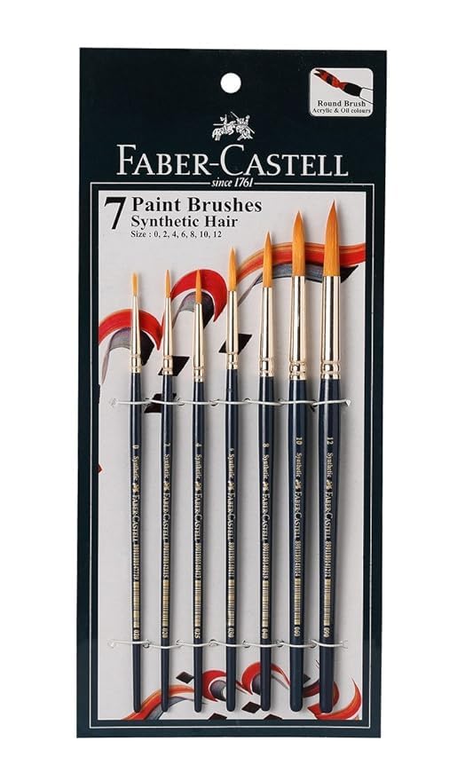 Premium Paint Brush Set Ideal for Artists, Crafters, and Hobbyists