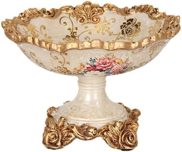 Luxurious Resin Household Fruit Plates for The Living Room Coffee Table Handicrafts Ornaments