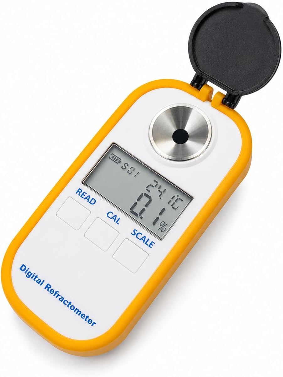 Miele digitale Rifrattometro 3-in-1 Brix Moisture Baume Meter
