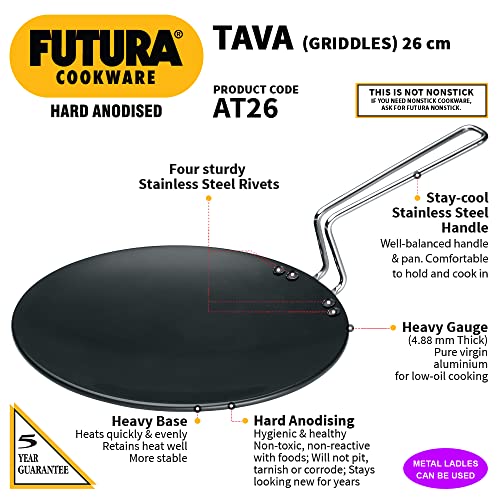 Futura-Hard-Anodised-Tava-26-cm-488-mm