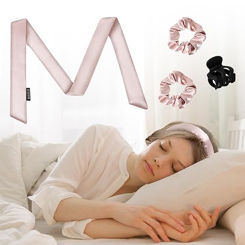 MHREN Rizador de pelo sin calor, 6 A grado 22 Momme-Muberry de seda para la noche sin calor para mujer, juego de rizadores para dormir, rizos de disponible en Yaxa Colombia