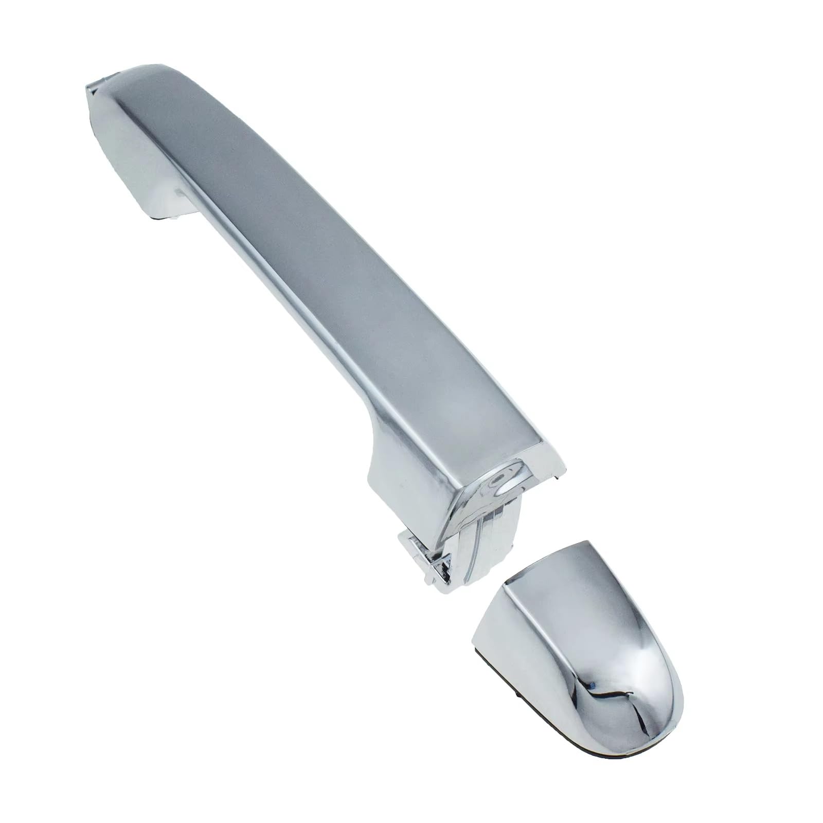 Kpuwers Exterior Door Handle Chrome Exterior Door Handle 82652-1X010 82662-1X010 for Kia for for Cerato 2010-2013 Handles Replacement(Front RH or Rear)