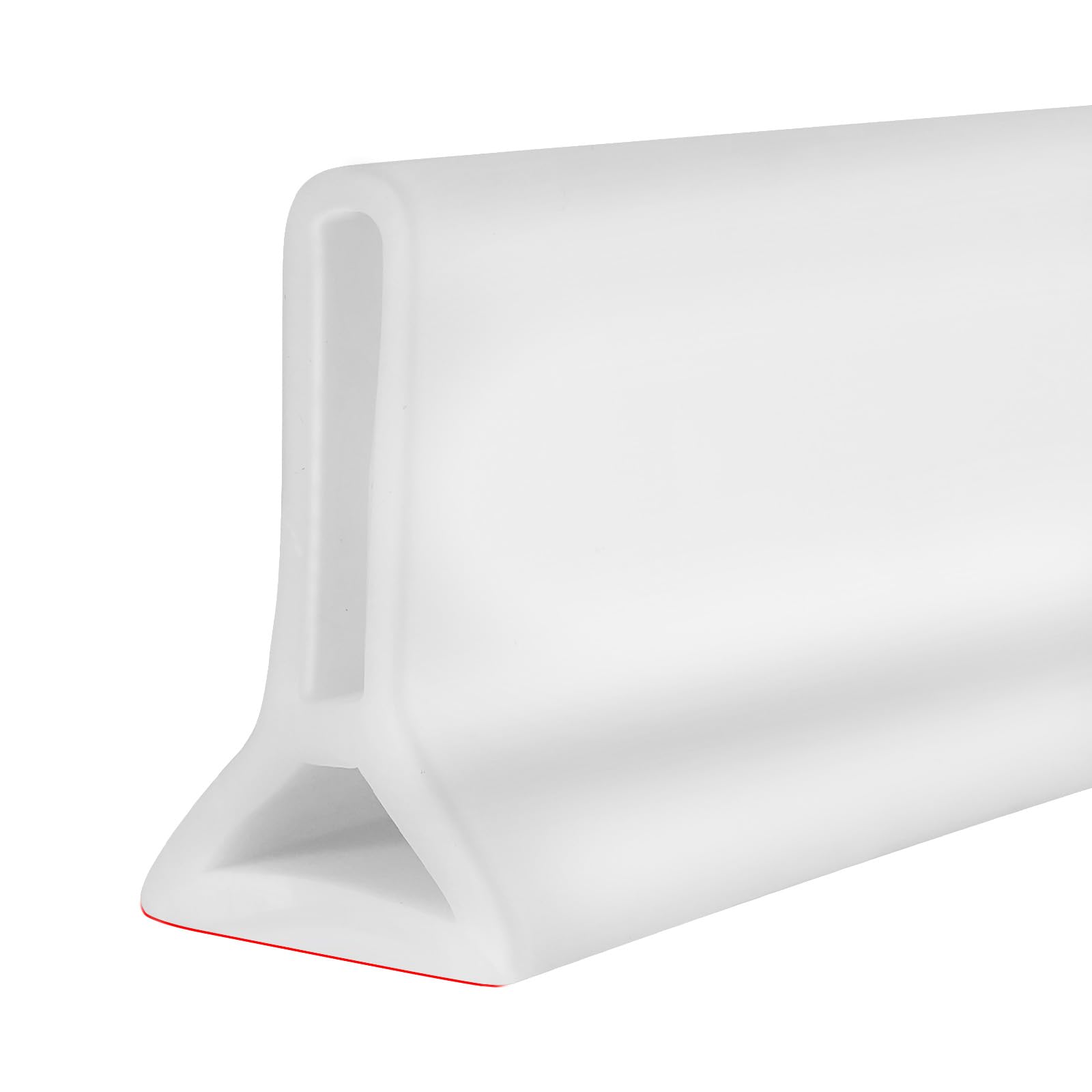 DLYYPLUS 1.7M Wet Room Floor Barrier, Self-Adhesive Silicone Shower Splash Guard, Shower Threshold Water Dam Barrier Keeps Water Inside Threshold Dry and Wet Separation for Bathroom Kitchen Sink