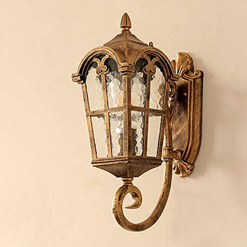 Lampe murale extérieure imperméable E27 pour résoudre le manque de lumière du patio