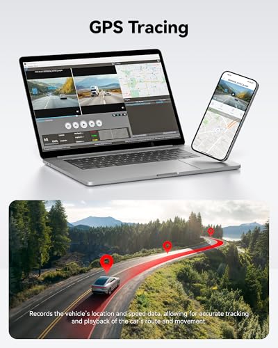 undefined REDTIGER Dash Cam Front Rear, 4K/2.5K Full HD Dash Camera for Cars, Included 32GB Card, Built-in Wi-Fi GPS, 3.16” IPS Screen, Night Vision, 170°Wide Angle, WDR, 24H Parking Mode(F7NP) の商品画像 6