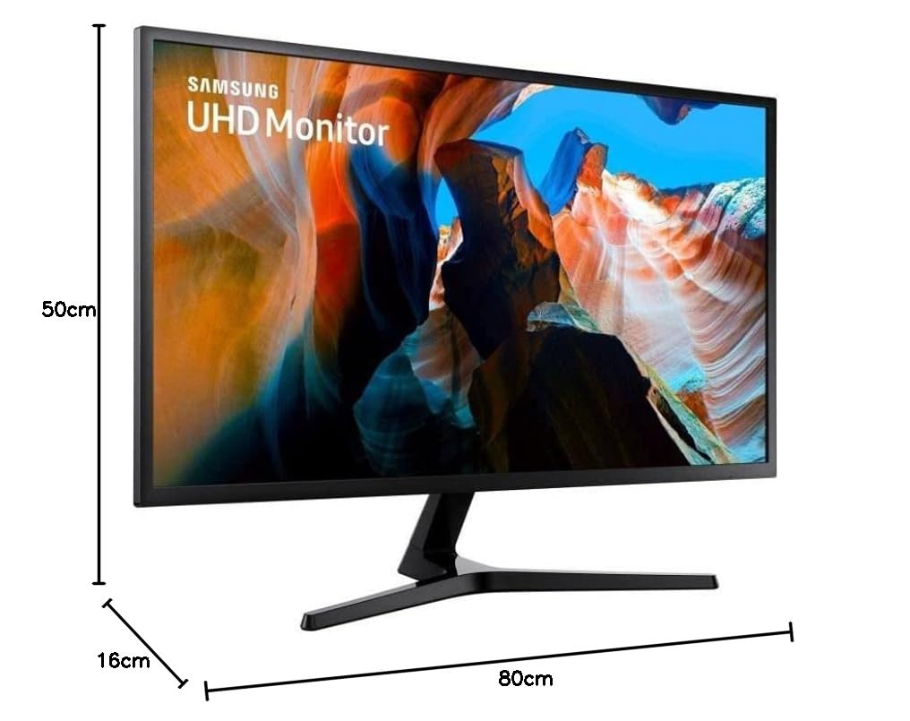 SAMSUNG U32J590UQR, Ecran PC, UHD 4K, Dalle VA 32 ", Résolution 4K (3840 x 2160), 60 Hz, 4ms, AMD FreeSync, Noir