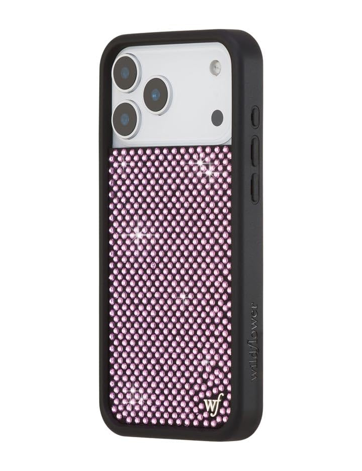 Image of Wildflower Cases - iPhone 17 Pro Max Compatible - Rhinestones | Pink